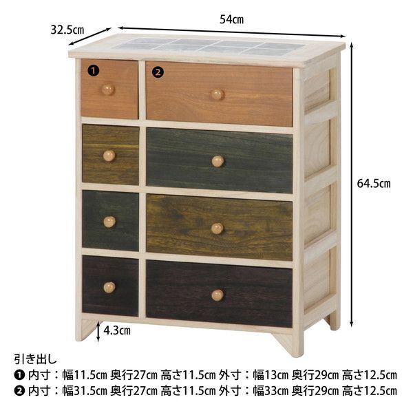 カラフルチェスト 4段 S シンクエ 割引 2 不二貿易 シンクエ2