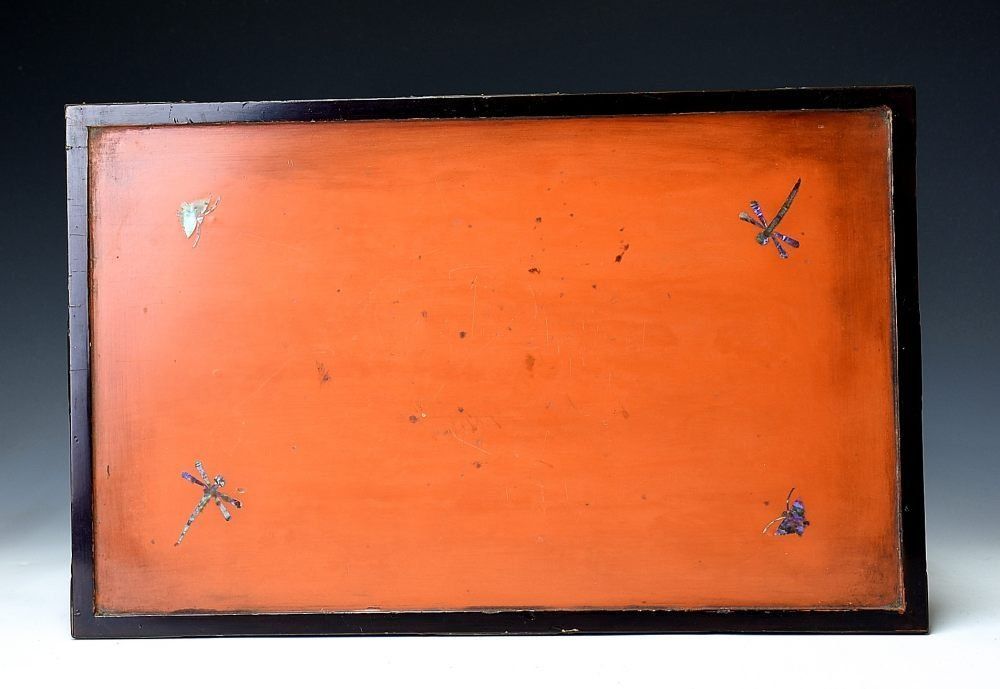 蔵A5546 古美術 螺鈿八足春日卓 古 き 江戸時代