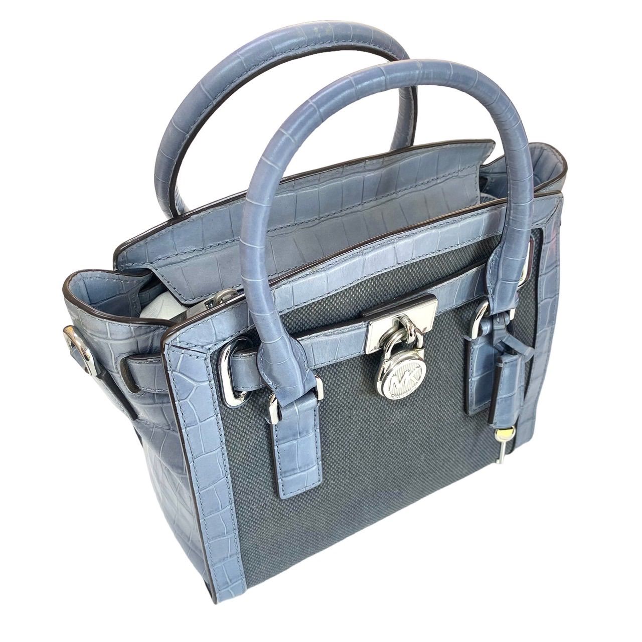 美品⭐️MK MICHAL KORS】 マイケルコース クロコダイル型押し 