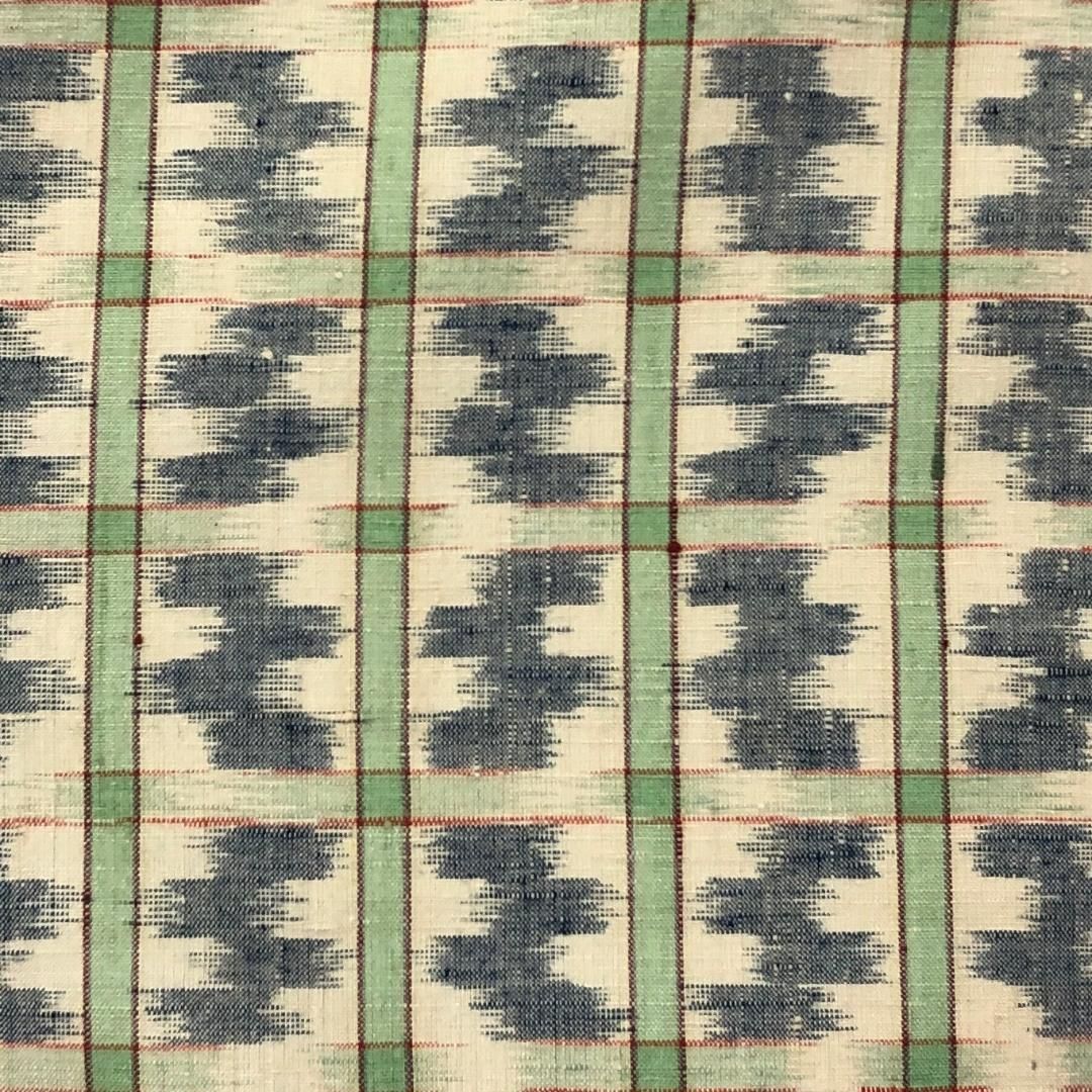紬 幾何学 鏡裏文様 正絹 トールサイズ y728 紬 幾何学 鏡裏文様 正絹 トールサイズ y728