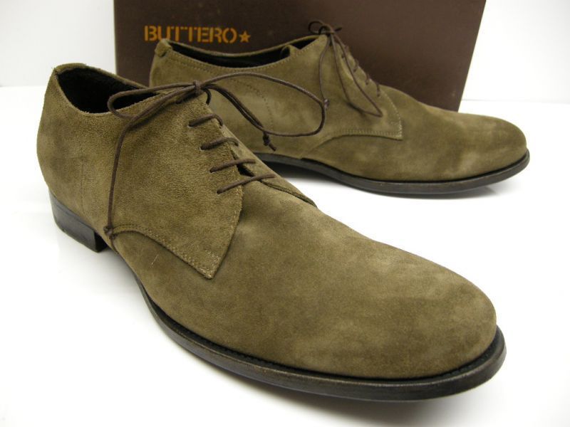 サイズ46 (29-29.5cm相当)□新品□ブッテロ BUTTERO シューズ カーキ系