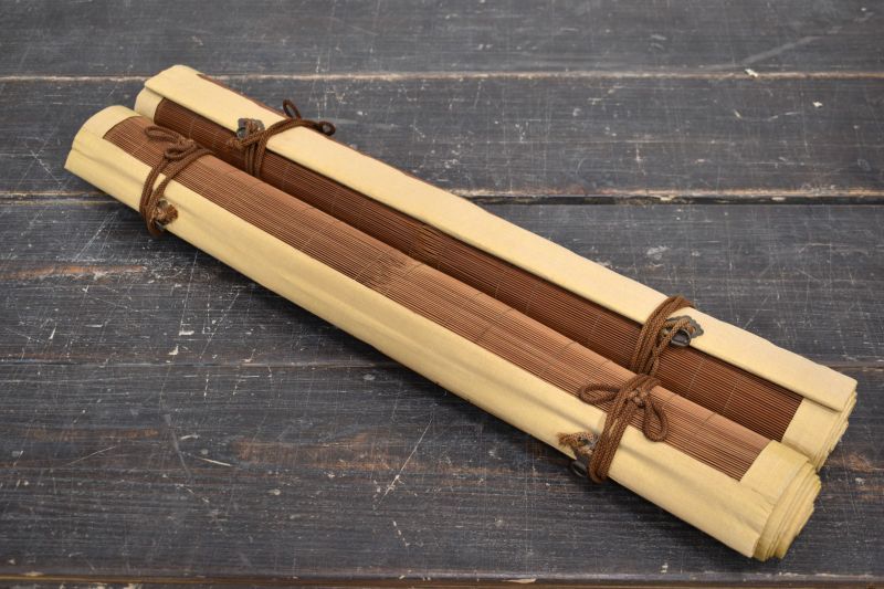  蔵A 4165 a 御簾 御座敷すだれ 一対 171 71 5 cm その他 木工 竹工芸