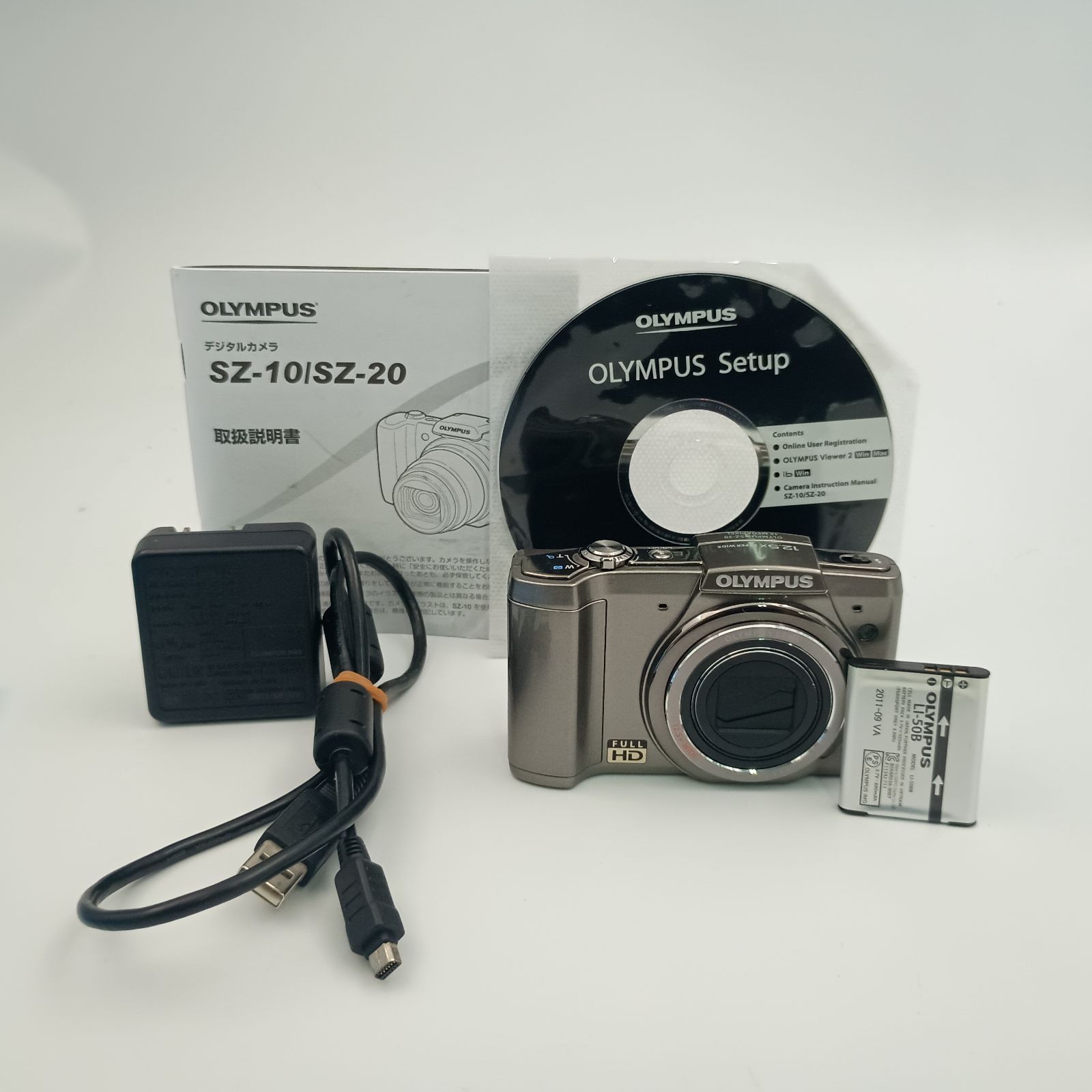 OLYMPUS FULL HD コンパクトデジタルカメラ SZ-20動作確認済 オリンパス ニュースリリース： 写真もムービーも画質にこだわる