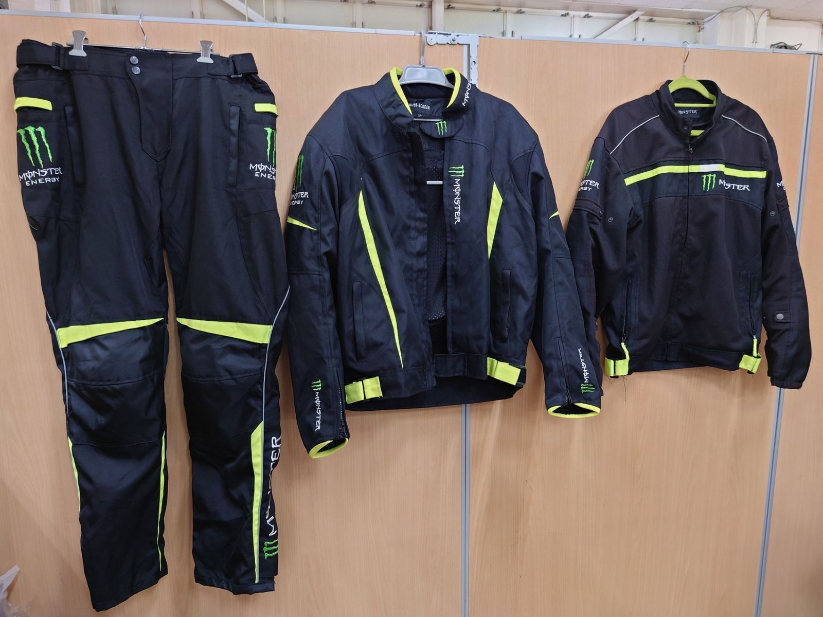 MONSTER CROSS-BORDER バイクジャケット XXL CROSS BORDER] モンスターエナジー バイク用 バイクウエア オール