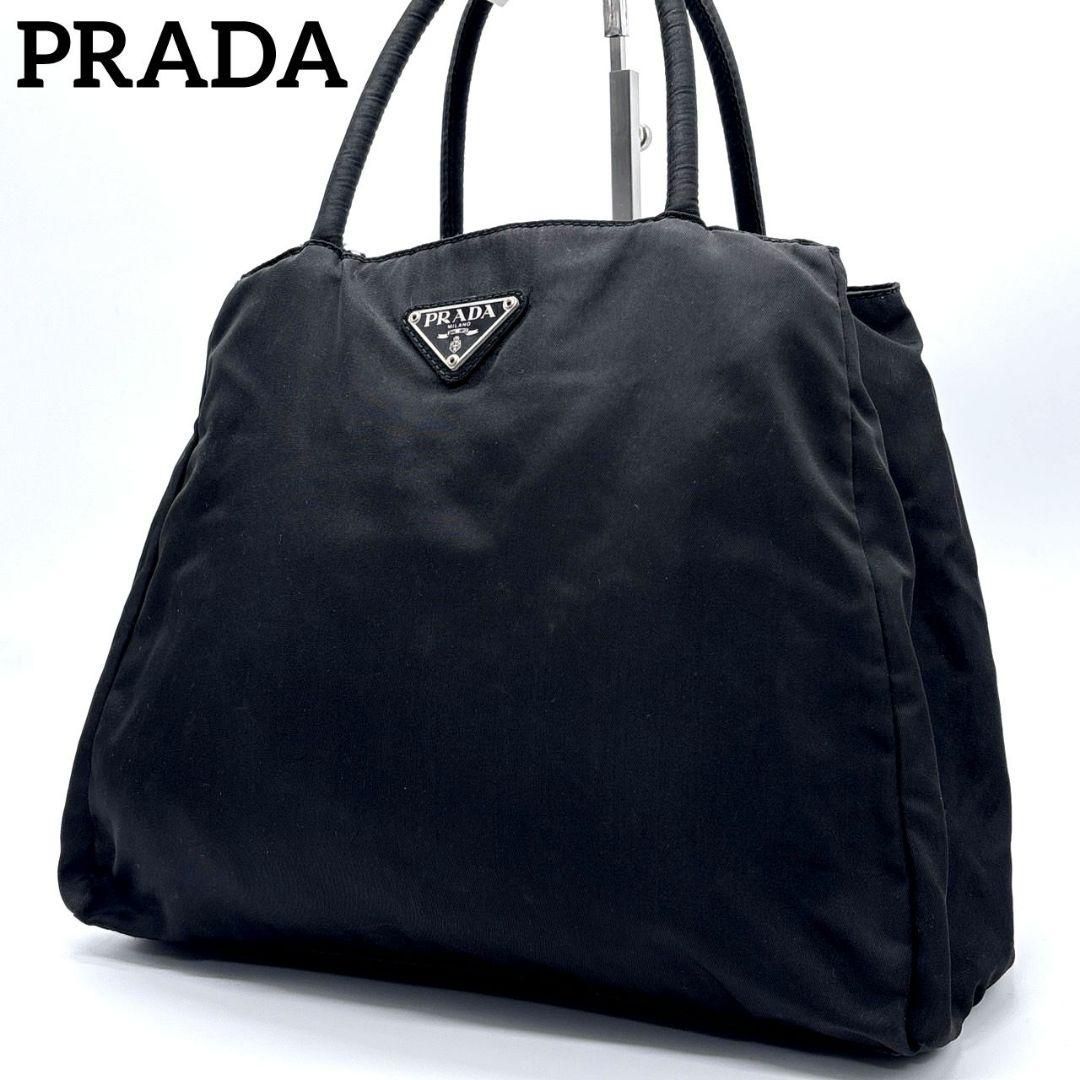 【PRADA】テスートナイロン トートバッグ プラダ PRADA テスート ナイロン トートバッグ 三角ロゴ 白タグ