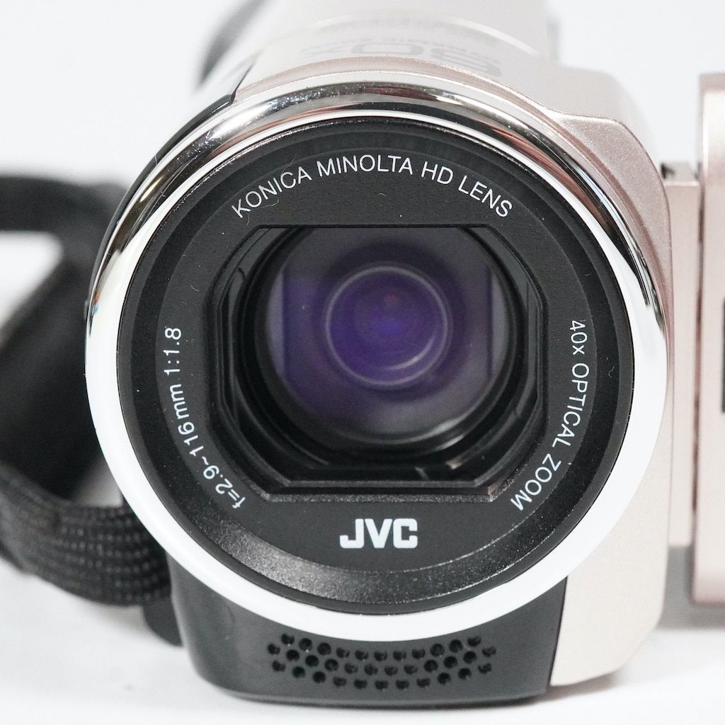 【動作確認ＯＫ】JVC Everio GZ-E150-N ピンク JVC Victor Everio GZ-E150-N ピンク 動作OK 返金保証 /2063