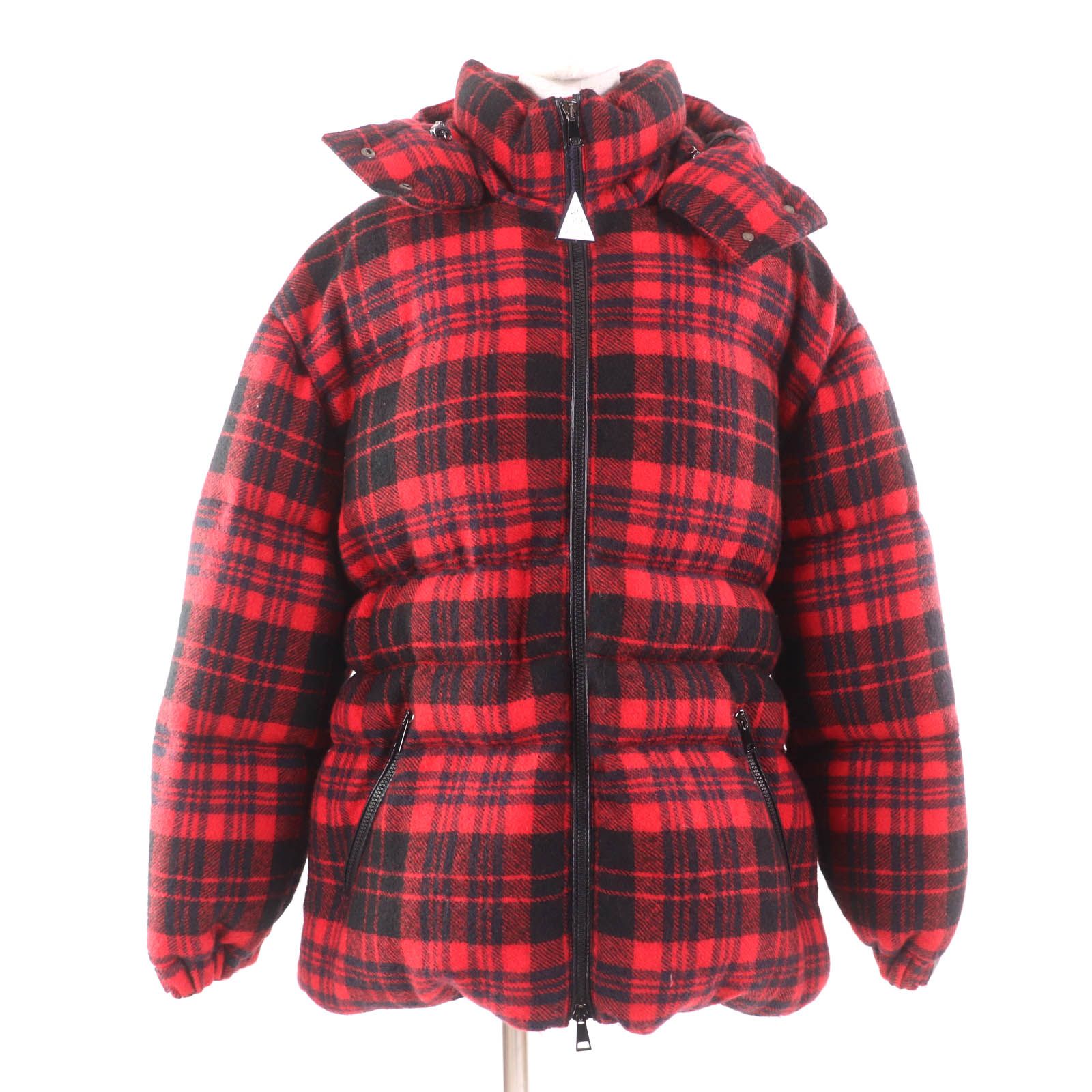 極美品☆MONCLER モンクレール DANUBE ウール100％ フード付