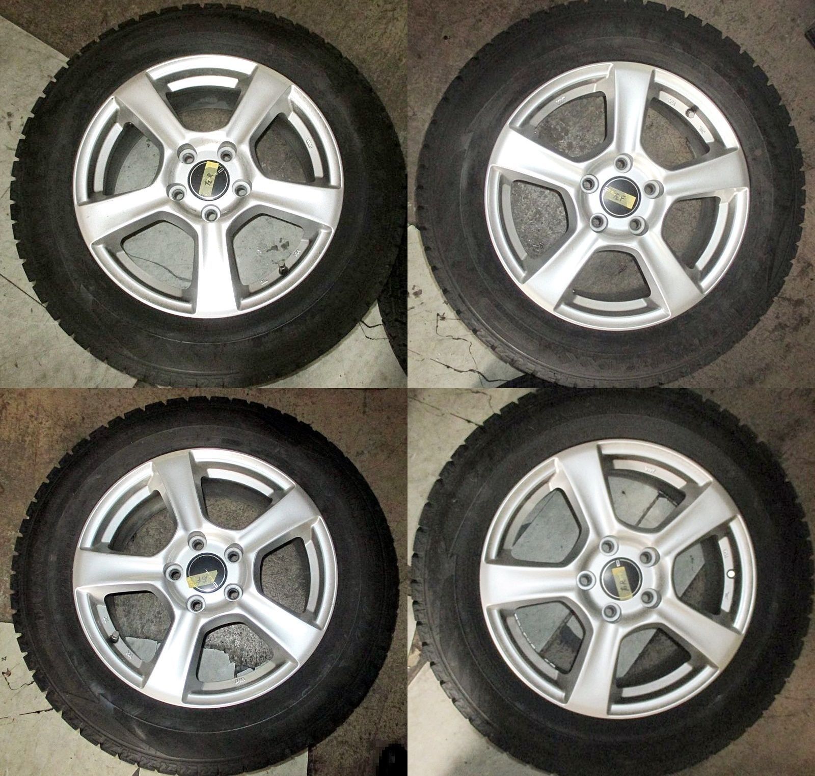 BORBET 16インチ DUNLOP スタッドレス ワーゲン トゥーラン②