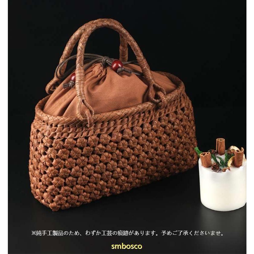 最高 山葡萄 蔓 かごバック 籠 巾着 職人の手作り かご バック 最高 山葡萄 蔓 かごバック 籠 巾着 職人の手作り かご バック