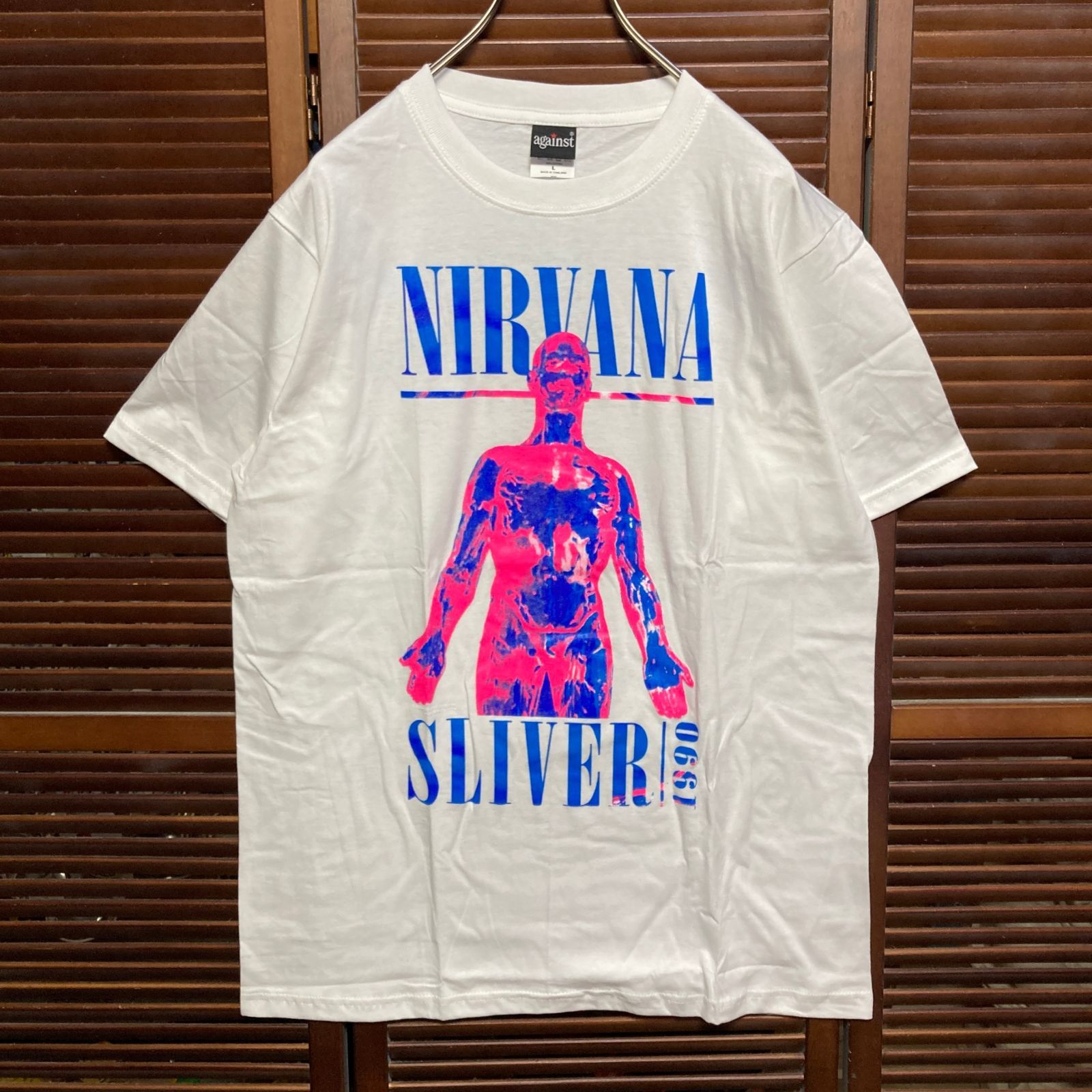 RHCP×NIRVANA 91年ツアーTシャツ XL / 白 ブート RHCP×NIRVANA 91年ツアーTシャツ XL / 白 ブート - メルカリ