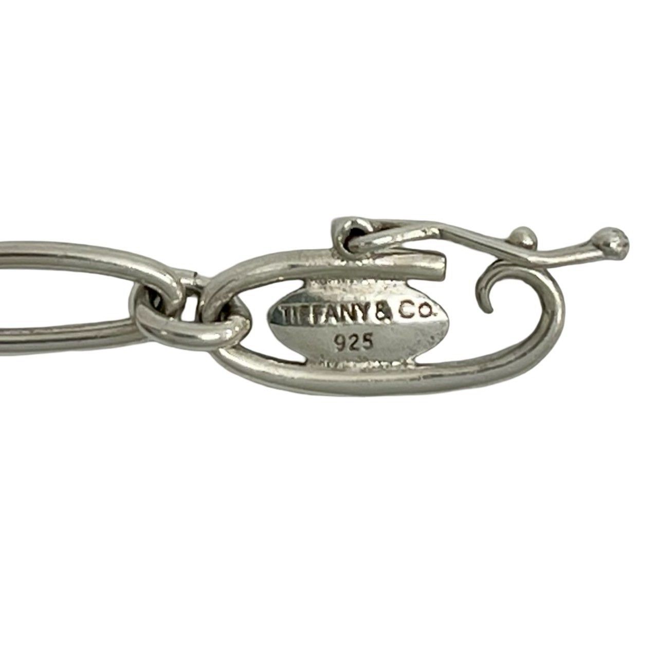 長持ちする 袋付き TIFFANY-Co. ティファニー エルサペレッティ オーバルリンク ブレスレット シルバー925 シルバー 81298