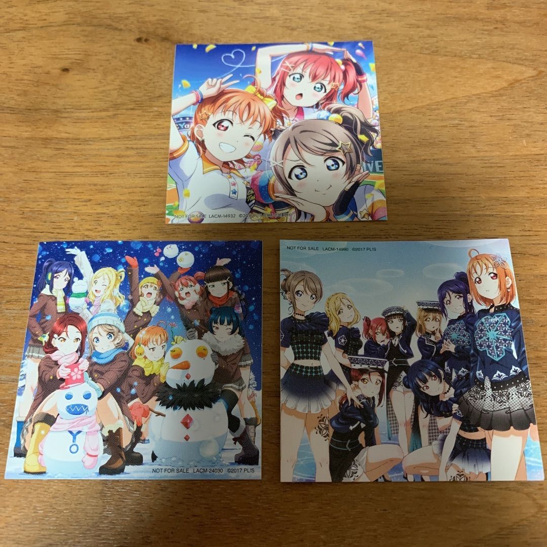 ラブライブサンシャイン 限定ステッカー(非売品) - クリアファイル