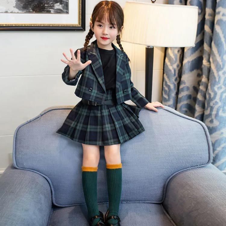 卒業式 ブレザー 女の子 結婚式 ピアノ発表会 韓国 スーツ 卒服 フォーマル コスチューム 制服 卒園式 入園式 演出服 ダンス衣装 小学校 入学式 cjfj 143030