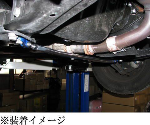 剛性 312系 フィアット500 フロント 用ロアアームバー カワイ製作所製