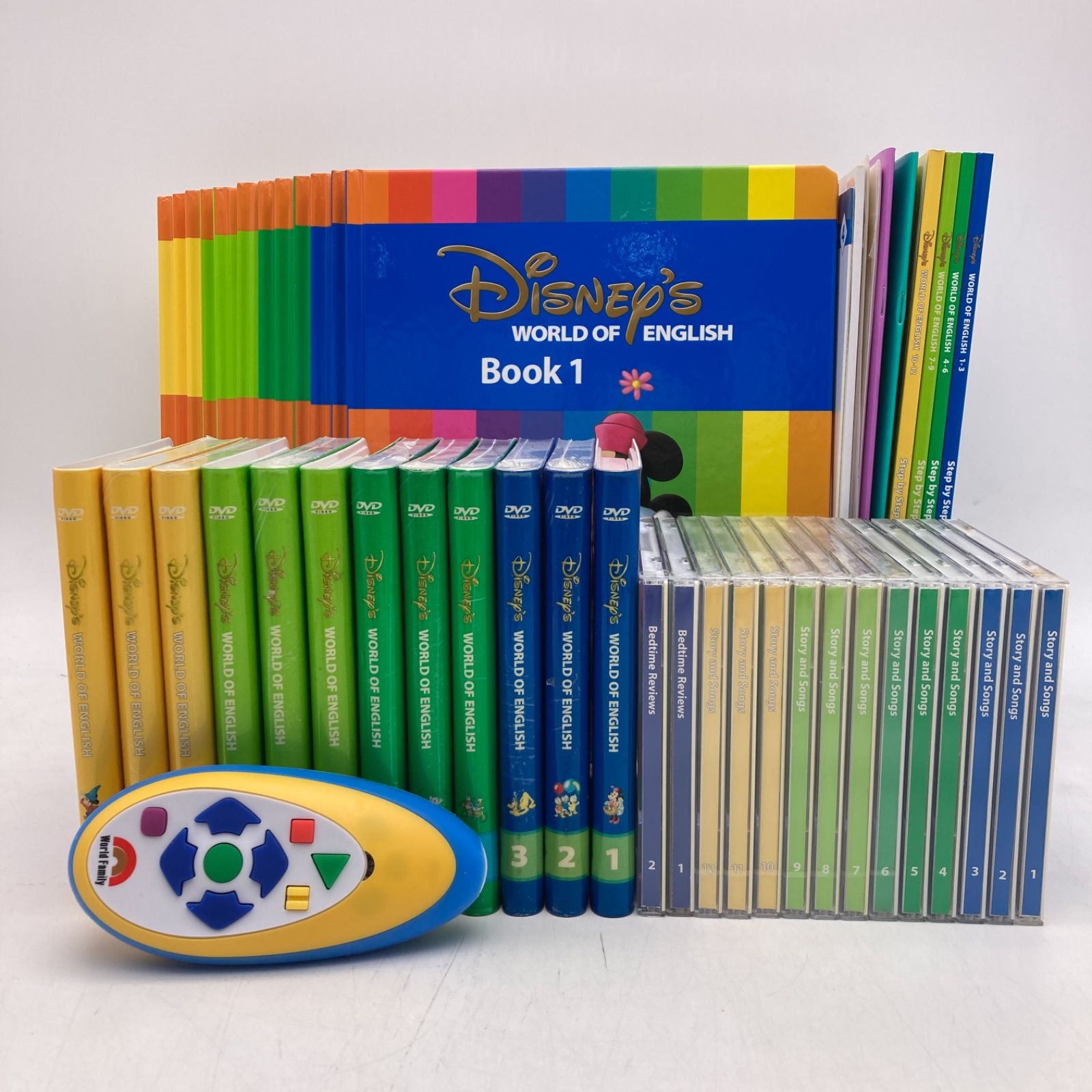 メインプログラム　絵本 CD DVD　ディズニー英語システム　304821 メインプログラム 絵本 CD DVD ディズニー英語システム DWE