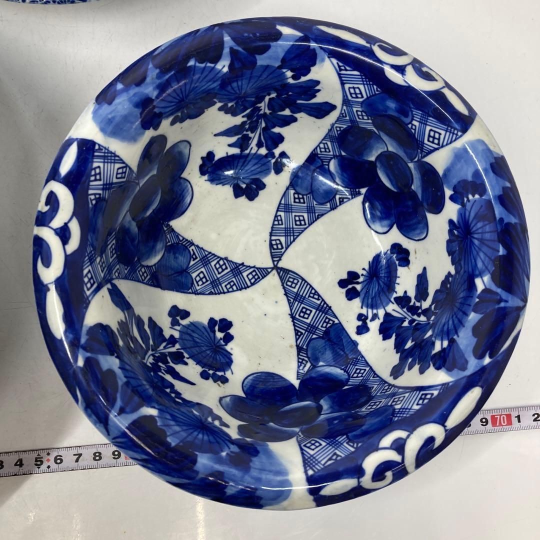 古伊万里 染付 大鉢3点 東さ5-0523⑤ - メルカリ