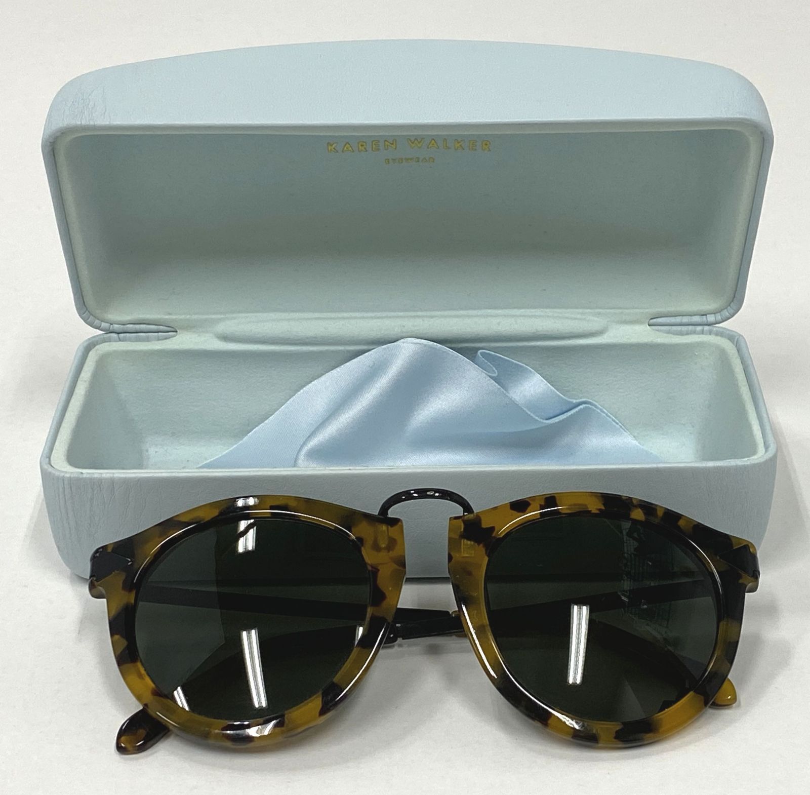 カレンウォーカー KAREN WALKER べっ甲 サングラス（カレン