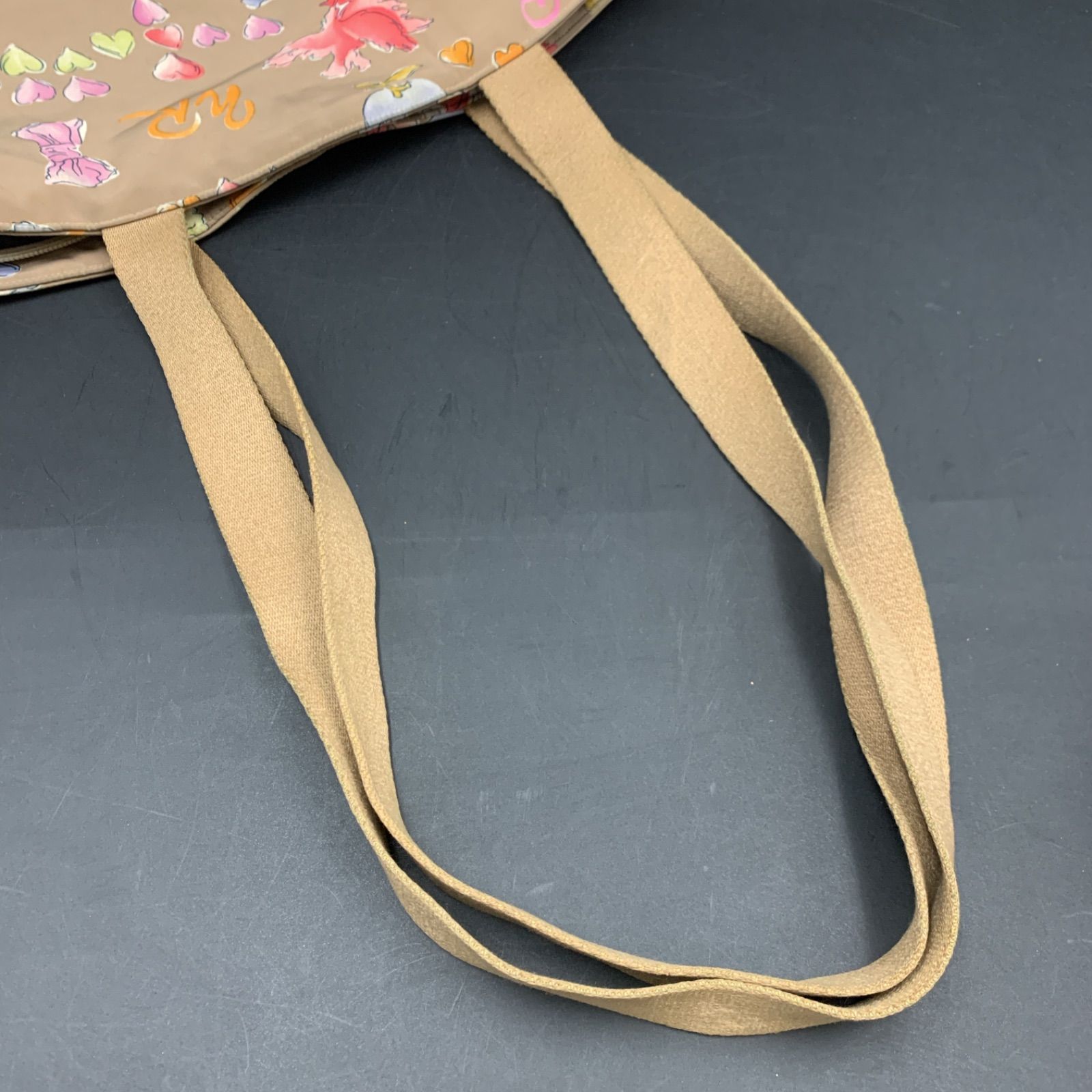 79 NINA RICCI ニナリッチ ナイロン 大容量 トートバッグ 総柄 