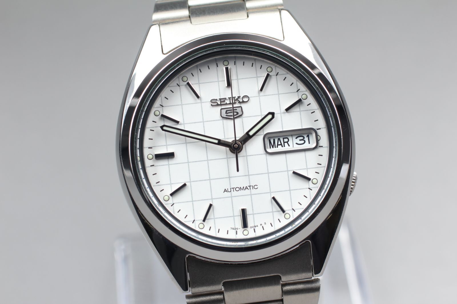 SEIKO 5 セイコー ファイブ 7S26-0480 デイデイト 機械式自動巻き 品 