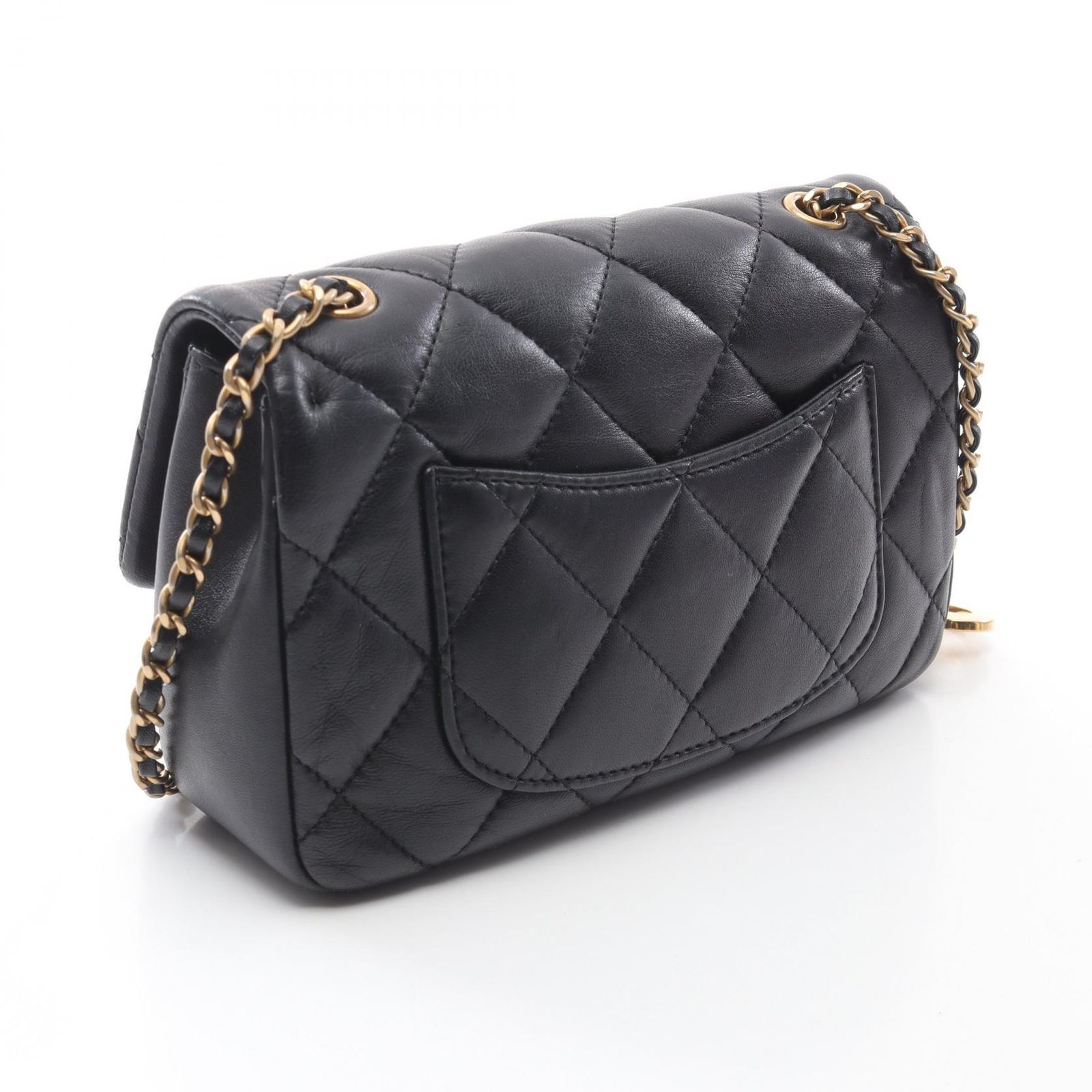 シャネル CHANEL ショルダーバッグ マトラッセ ブラック