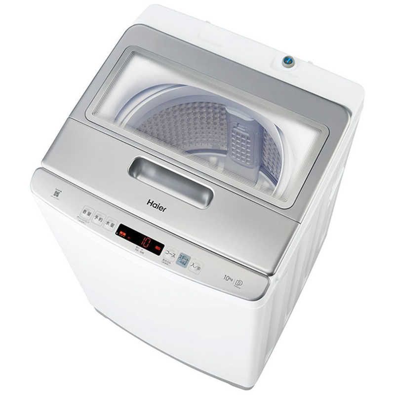 標準セッティング無料 ♥ 未開梱 ハイアール 全自動洗濯機 インバーター 洗濯10.0kg JW-HD100A-W ホワイト 送料無料