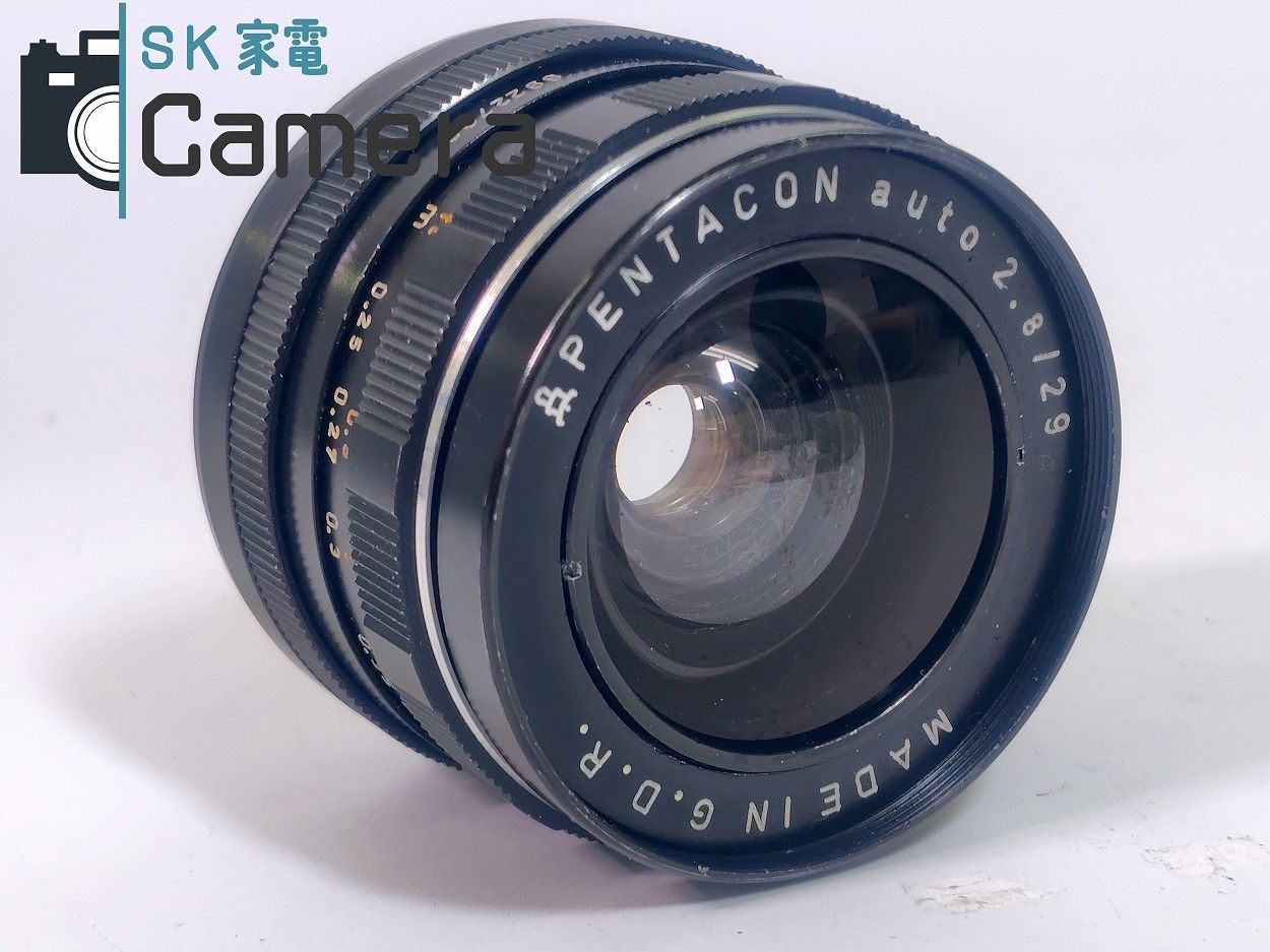 PENTACON auto 29mm F2.8 M42 MADE IN G.D.R 旧東ドイツ製  