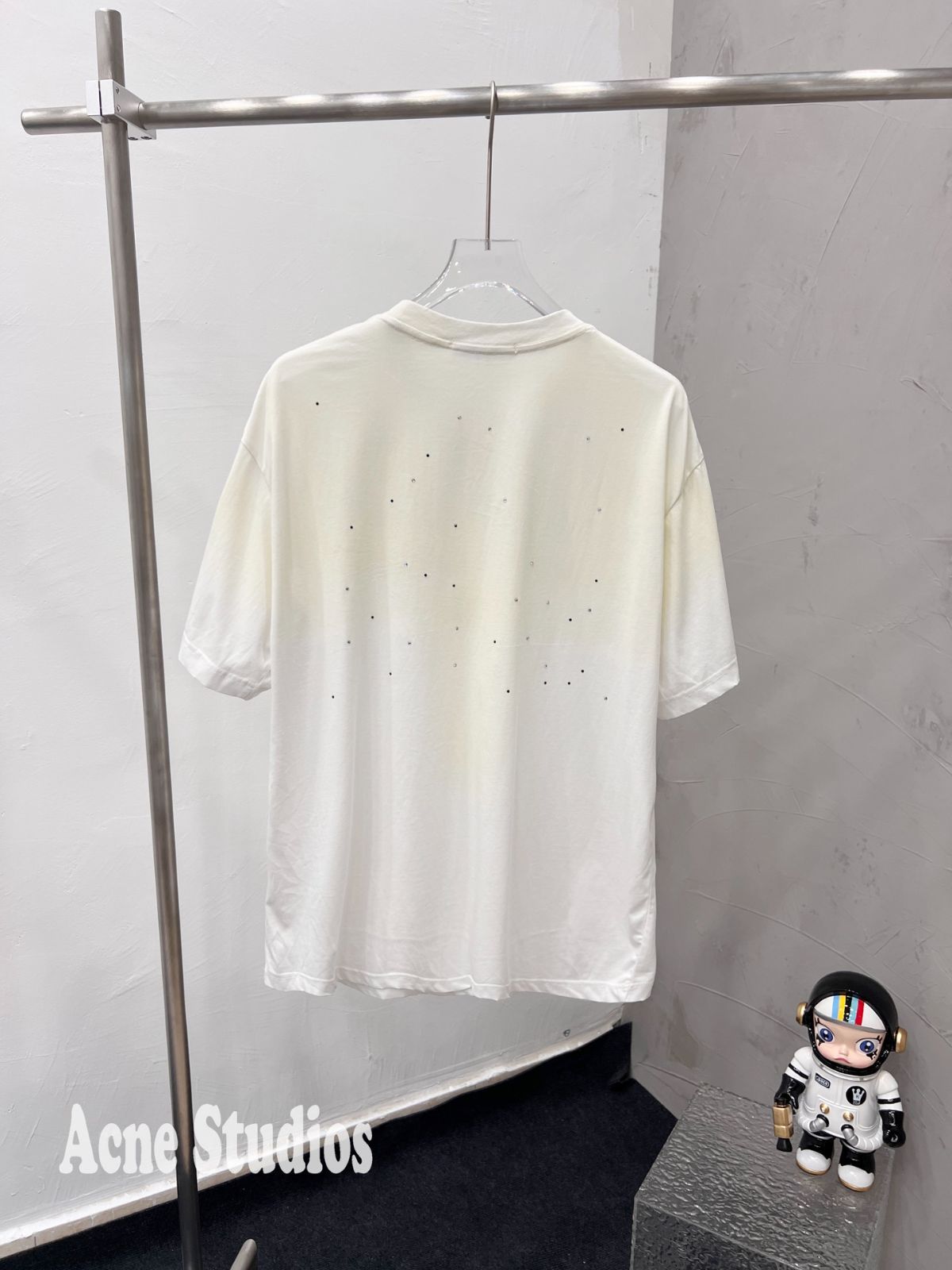 Studios 1996キラキラスパンコールプリント半袖Tシャツ