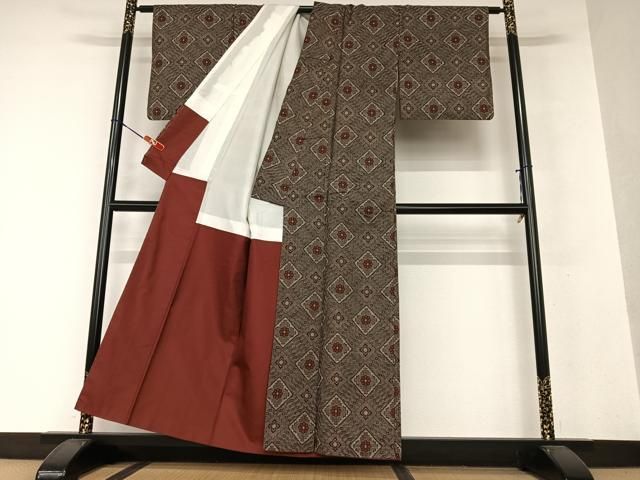 平和屋着物●本場大島紬　龍郷絣　正絹　逸品　AAAX0719zg 平和屋着物○本場大島紬 龍郷絣 正絹 逸品 AAAX0719zg - メルカリ