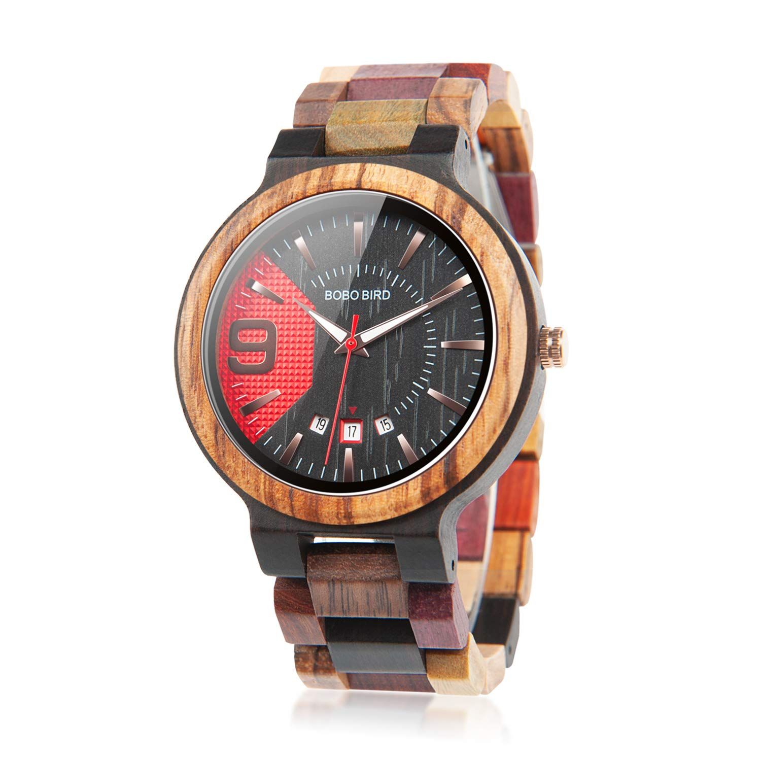 カラフル木製腕時計 【公式通販】