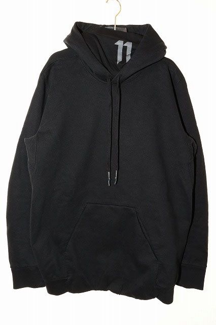 ボリスビジャンサベリ BORIS BIDJAN SABERI HOODIE OBJECT DYE 11 LOGO MASK BLACK M H1B-F1235 フェイスマスク付き フーディ パーカー ブラック 【ブランド古着ベクトル】【】●■250401
