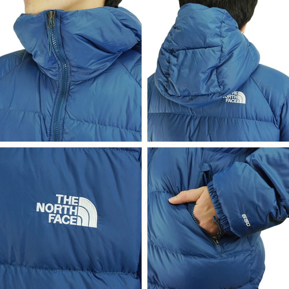 ノースフェイス THE NORTH FACE メンズ ジャケット HYDRENALITE DOWN HOODIE ハイドレナライト ダウン フーディ  MONTEREY BLUE(モンテレーブルー) 男性用 上着 ナイロン アウトドア 青 ストリート アウター