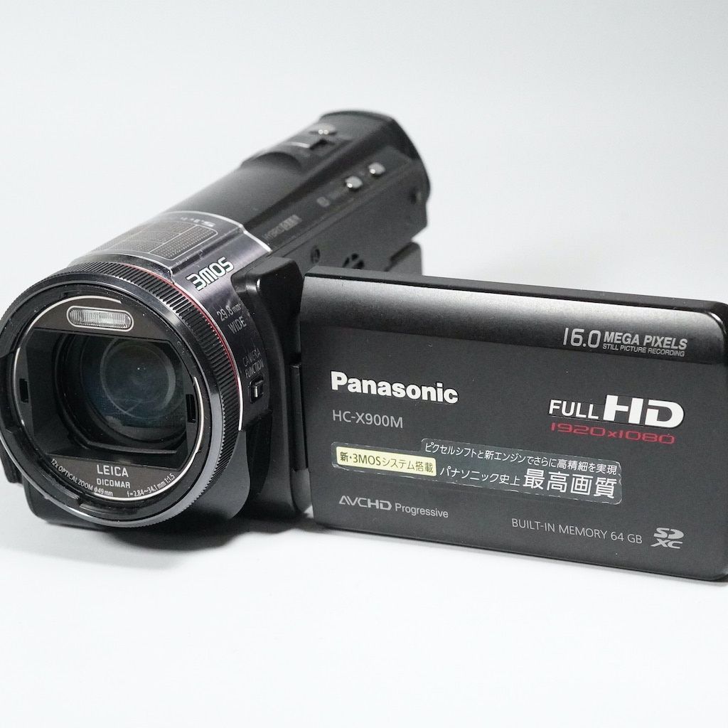 Panasonic パナソニック HC-X900M ブラック 動作OK 1週間保証 Panasonic パナソニック HC-X900M ブラック 動作OK 1週間保証