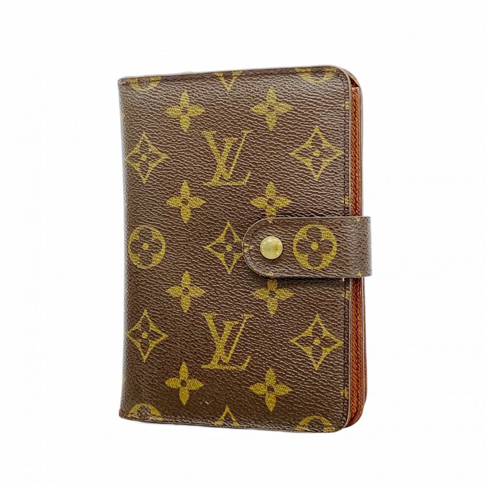 ルイ ヴィトン Louis Vuitton ルイ ヴィトン 財布 モノグラム ポルトパピエジップ M61207 ブラウンレディース