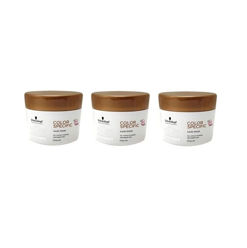 シュワルツコフ BCクア カラースペシフィーク ヘアマスク 200g ×3個