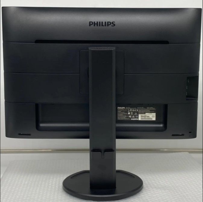 Philips 252B9 25インチ フレームレスモニター 16:10比 窓サイズ 1920x1200 IPS、USB 3.1ハブ、スピーカー、VESA、高さ調節可能なスタンド、パワーセンサー 中古-良い【付属品：電源ケーブル・HDMIケーブル】