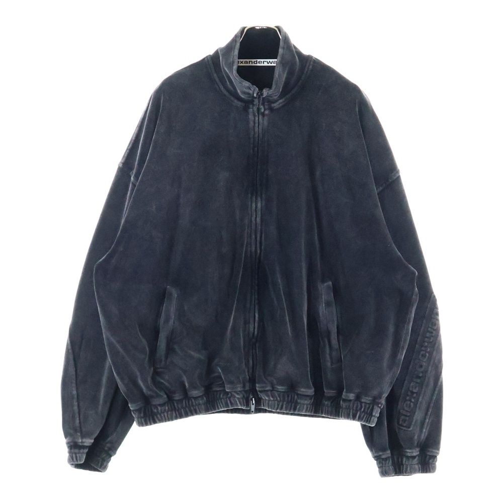 ALEXANDER WANG (アレキサンダーワン) Velour Track Zip up high neck 