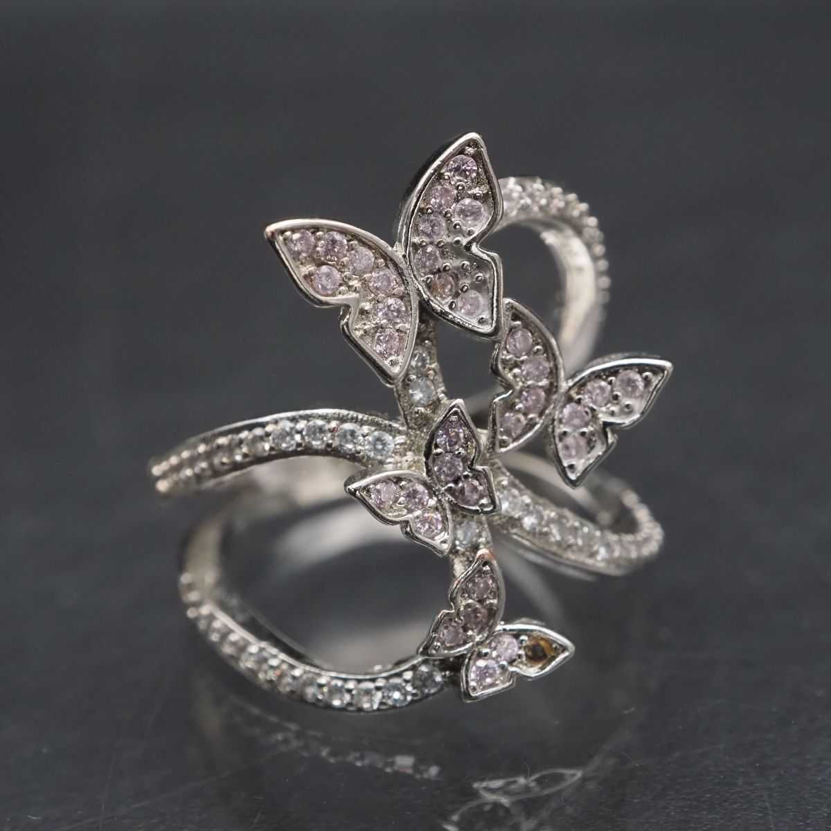 オパール白金刻印ダイヤリング シルバーリング レディース ダイヤモンド 10金 18金 プラチナも