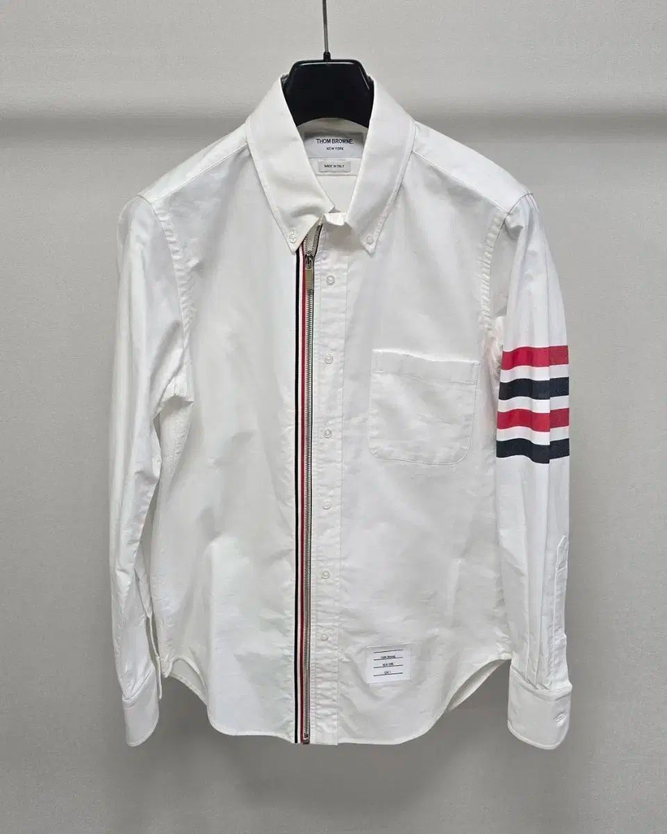 Thom Browne トム ブラウン 4 バー ジップアップ シャツ ジャケット 1 サイズ 95