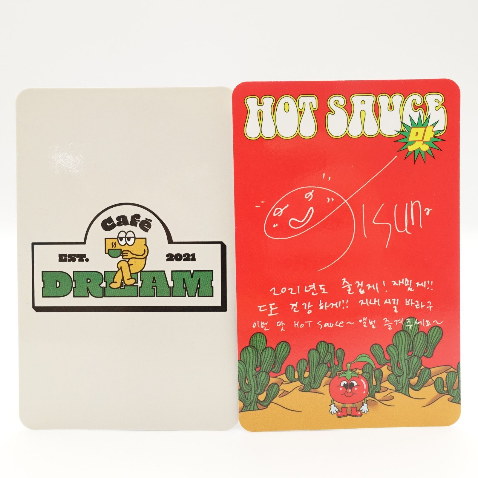 NCT DREAM チソン HelloFuture hot sauce トレカ フォト カード JISUNG 