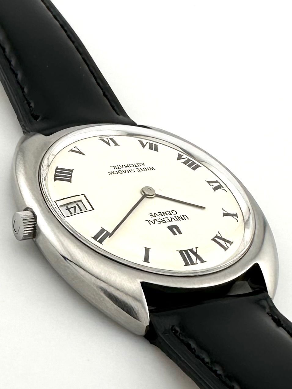 UNIVERSAL GENEVE 867102 ホワイトシャドウ 自動巻き時計 UNIVERSAL GENEVE - UNIVERSAL GENEVE 867102 ホワイトシャドウ