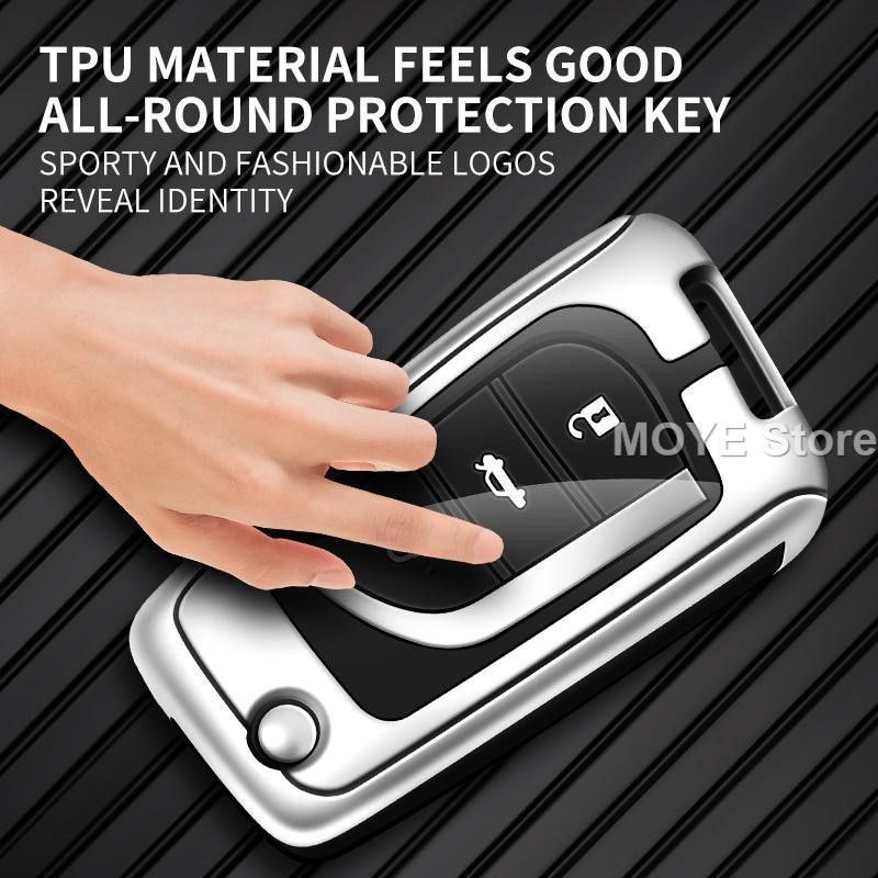 トヨタ TOYOTA深錆色/ブラウンキーケース キーホルダー付き 高級 スマートキーカバーTPU 車 傷のつきにくい 防水 防塵 B番 