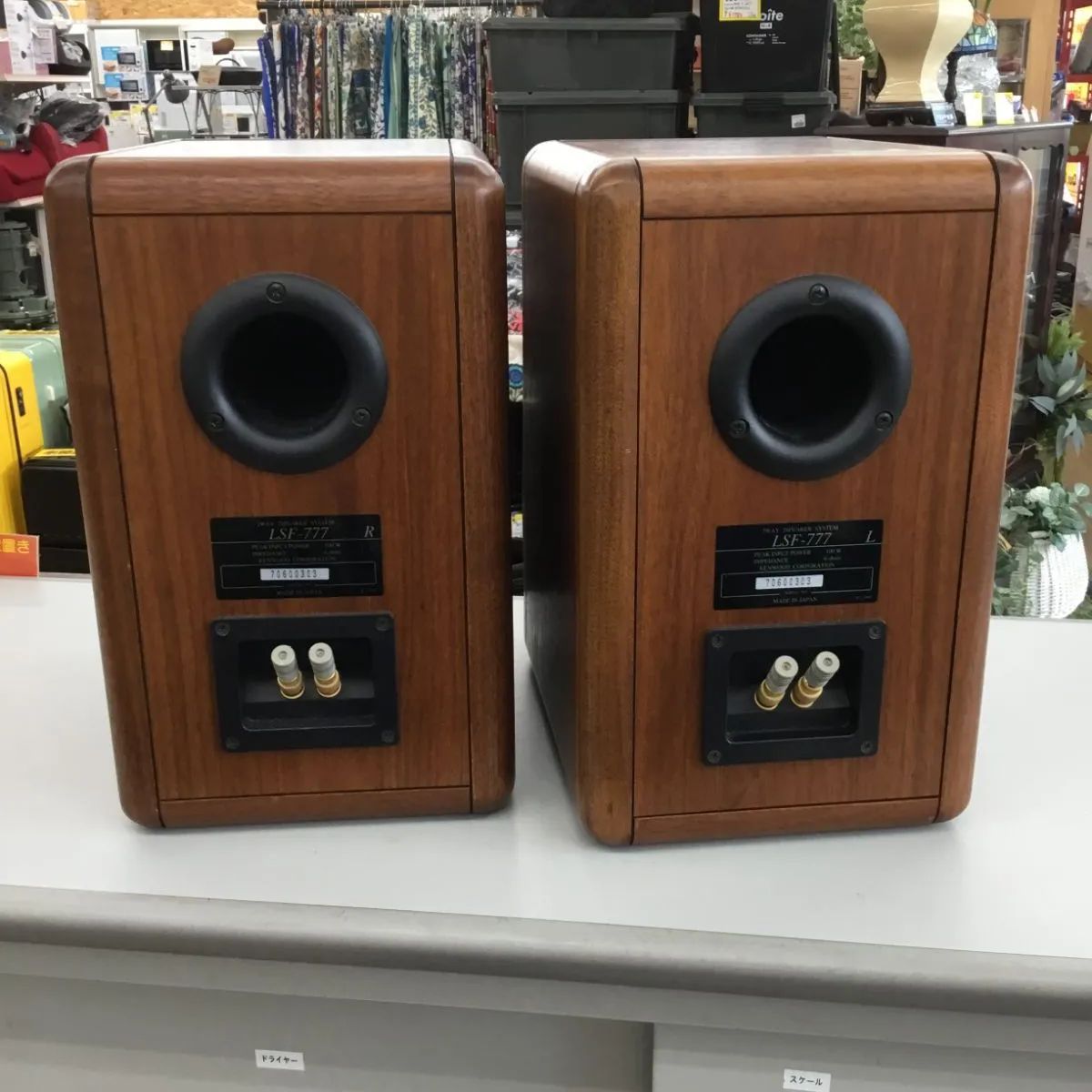 工芸品KENWOODLS-777スピーカー.定価9万円 KENWOODLS-777スピーカー