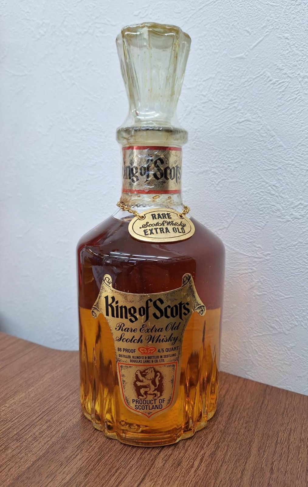 N 期間限定値下げ！【古酒 未開封】King of Scots EXTRA OLD キング