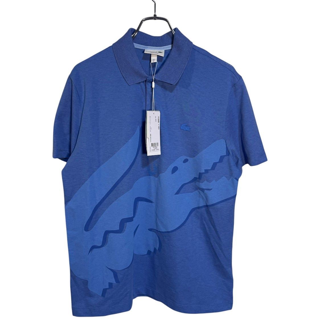 C288 【新品 未使用 タグ付】LACOSTE ラコステ シャツ 半袖 ブルー 