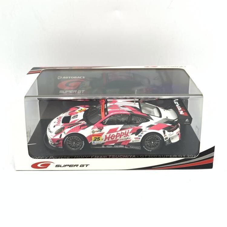 【中古】Spark 1/43 SGT017 HOPPY Porsche No.25 HOPPY team TSUCHIYA GT300 SUPER GT 2021[69][240069193590] Spark SGT017 1/43 HOPPY PORSCHE NO.25 HOPPY TEAM TSUCHIYA