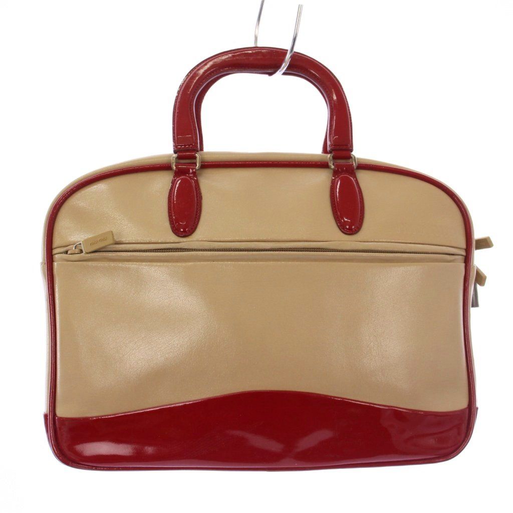 ミュウミュウ miumiu 90's-00' ハンドバッグ ボストンバッグ レザー