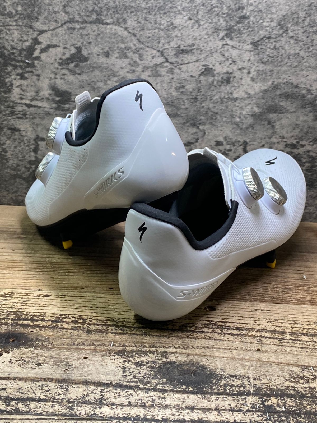 JJ914 スペシャライズド SPECIALIZED S-WORKS TORCH ビンディングシューズ EU41 SPD-SL ホワイト