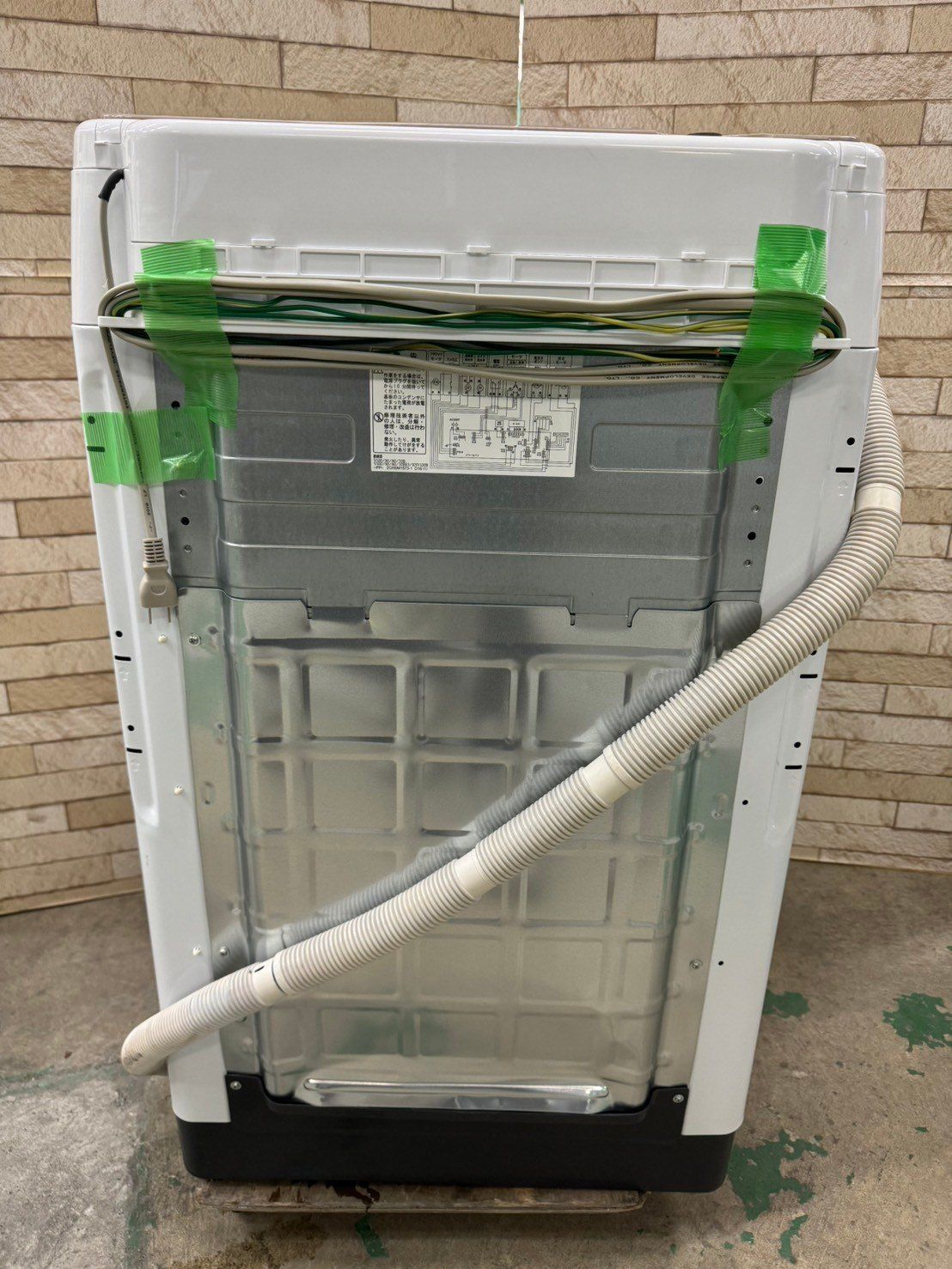 美品】大阪送料無料☆3か月保障付き☆洗濯機☆日立☆8kg☆2018年☆BW 