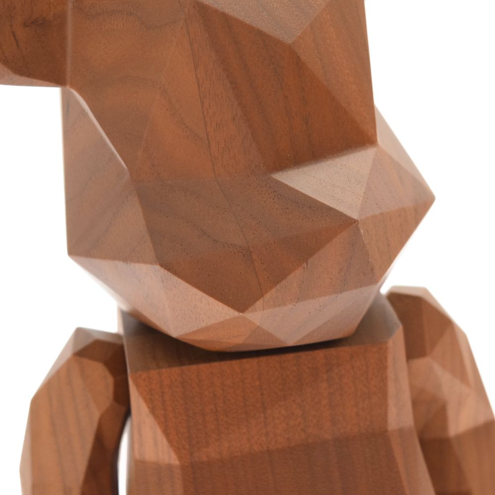 MEDICOM TOY - MEDICOM TOY メディコムトイ BE@RBRICK カリモク fragmentdesign 400% polygon カリモク ベアブリック フラグメンントデザイン ポリゴン フィギュア 人形 ブラウン BE@RBRICK SERIES 50