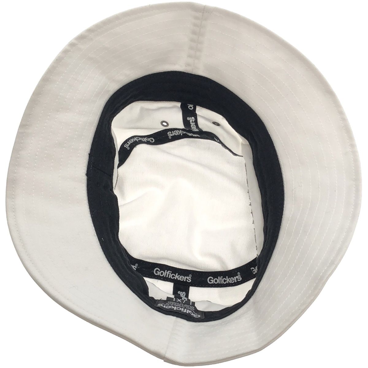 Golfickers tangramコラボハット GOLFICKERS × TANGRAM BUCKET HAT WHITE TGA-UHAT29